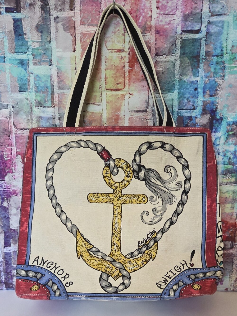 Brighton "Seas The Day" Tote Bag